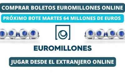 Jugar Euromillones Online Bote Martes 64 millones