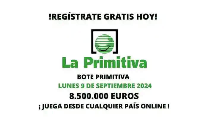 Jugar La Primitiva lunes bote 8,5 millones