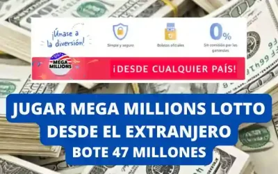 Jugar Mega Millions online bote 47 millones