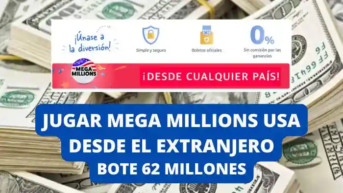 Jugar Mega Millions online desde el extranjero
