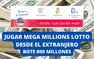 Mega Millions Lotto Online Bote 800 millones