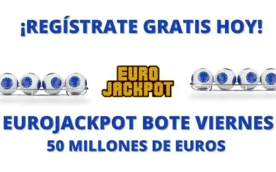 Bote de Eurojackpot viernes 50 millones