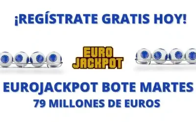 Jugar Eurojackpot online bote viernes 79 millones