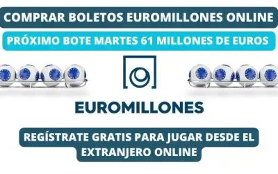 Jugar Euromillones Online Bote Martes 61 millones