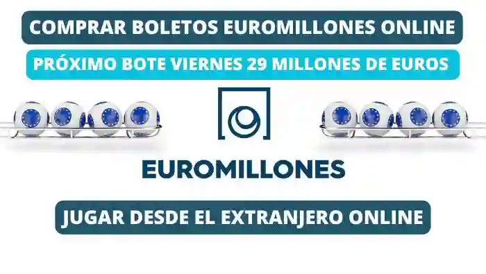 Jugar Euromillones Online Bote Viernes 29 millones