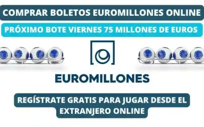Jugar Euromillones Online Bote Viernes 75 millones