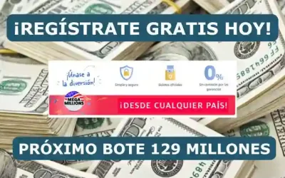 Mega Millions Mundial: ¡Juega y Gana! Bote 129 millones