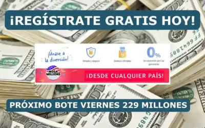 Mega Millions USA: ¡Regístrate Gratis Bote de 229 Millones!
