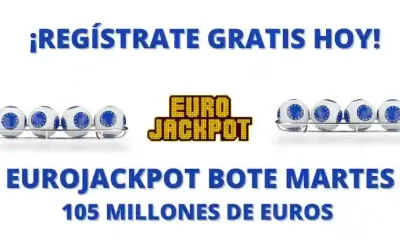 Bote Eurojackpot online bote 105 millones
