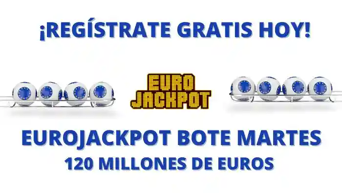 Bote de Eurojackpot online 120 millones