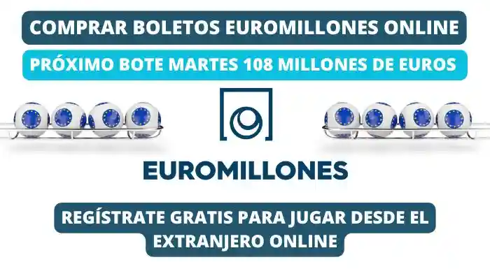 Próximo dote de Euromillones martes online