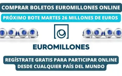 Próximo bote de Euromillones martes 26 millones