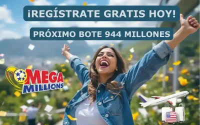 Jugar Mega Millions Online. Bote Lotería Americana 944 millones