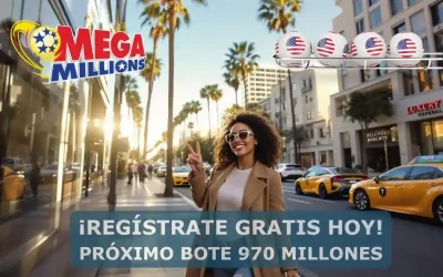 Jugar Mega Millions online bote 970 millones