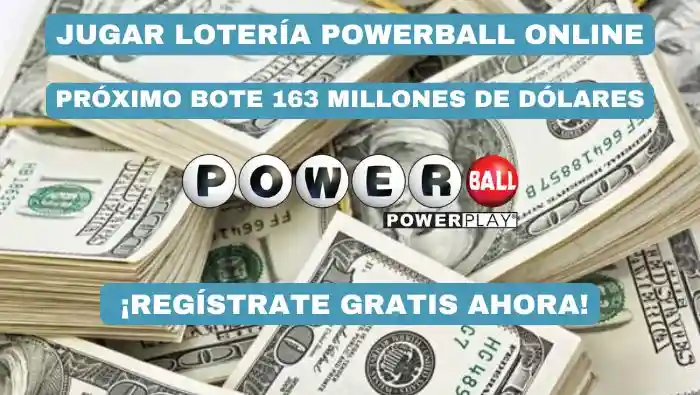 Jugar Powerball de hoy lunes online en el extranjero