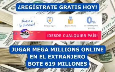 Lotería Mega Millions Online Bote 619 millones