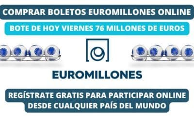 Bote Euromillones hoy viernes 76 millones