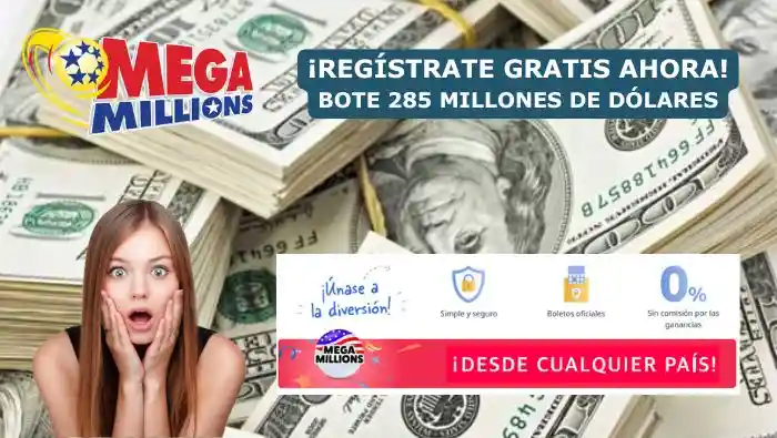 Jugar Powerball USA bote 285 millones
