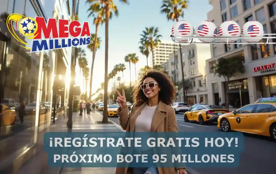 Lotería Mega Millions Online Bote 95 millones