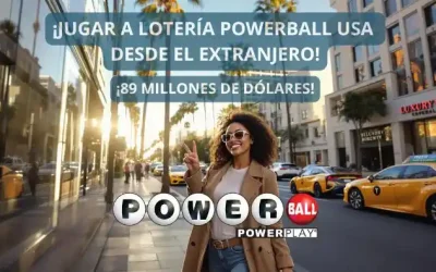Lotería Powerball USA bote 89 millones