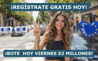 Jugar a Euromillones hoy desde el extranjero bote 52 millones