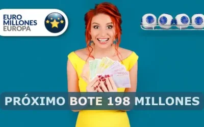 Jugar Euromillones desde el extranjero bote 198 millones