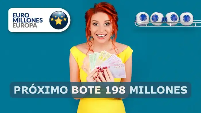 Jugar Euromillones desde el extranjero bote 198 millones