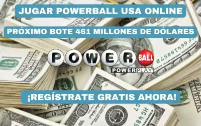 Jugar Powerball Estados Unidos Bote 461 Millones
