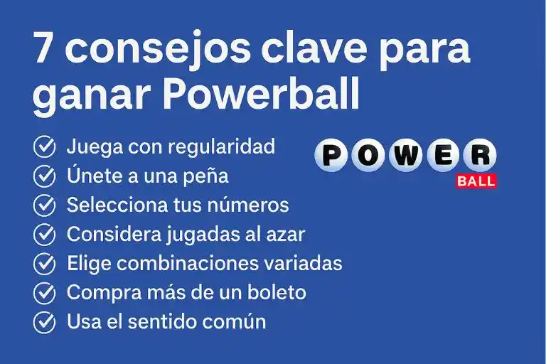 7 consejos ganar powerball