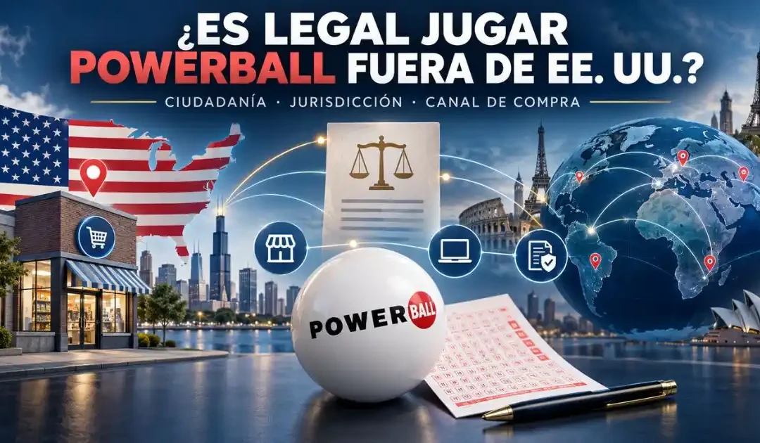 ¿Es legal jugar Powerball fuera de Estados Unidos?