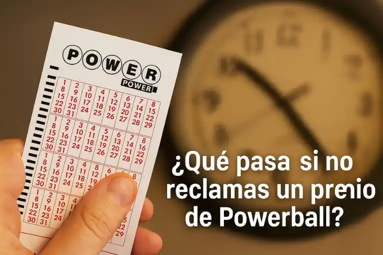 ¿Qué pasa si no reclamas un premio de Powerball?