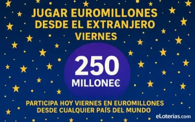 Euromillones viernes bote 250 millones