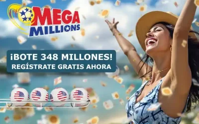 Jugar Mega Millions online bote 348 millones