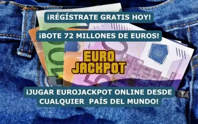 Eurojackpot desde el extranjero bote 72 millones