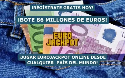 Bote Eurojackpot hoy 86 Millones