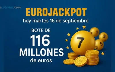 Eurojackpot hoy bote 116 millones