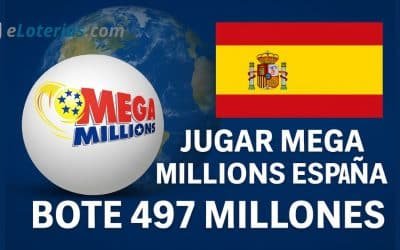 Jugar Mega Millions España bote 497 millones