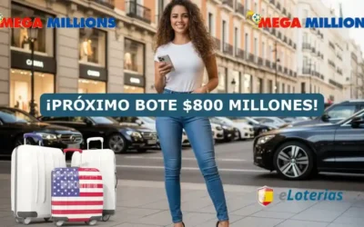 Jugar Mega Millions online: $800 millones