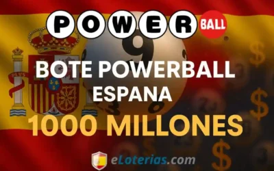 Próximo bote de Powerball España 1000 millones