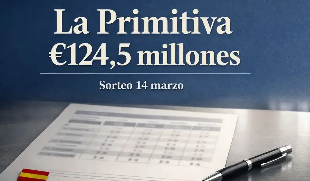 Estructura del sorteo de La Primitiva con seis números principales y número complementario