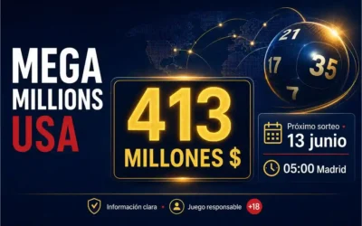 Bote Mega Millions USA sube a 413 millones de dólares