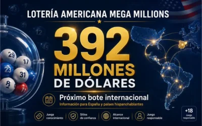 Lotería americana Mega Millions: nuevo bote de 392 millones de dólares